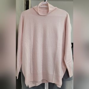 Women's Turtleneck Sweater 90%Wool 10% Cashmere Size Medium
